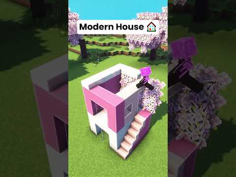 Minecraft Modern House 🏠 #shorts