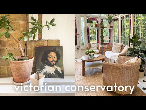 #ad | Beautiful Victorian Conservatory Makeover | Cleaning, Decluttering and Room Transformation