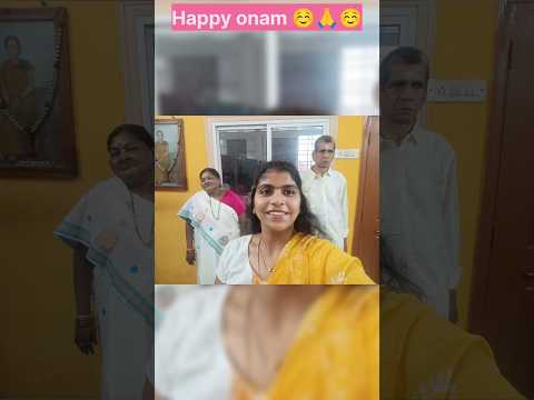 Happy onam 😊🙏😊#youtubeshorts#youtube#shorts#kerala#love#family#onam#festival#temple#vibes