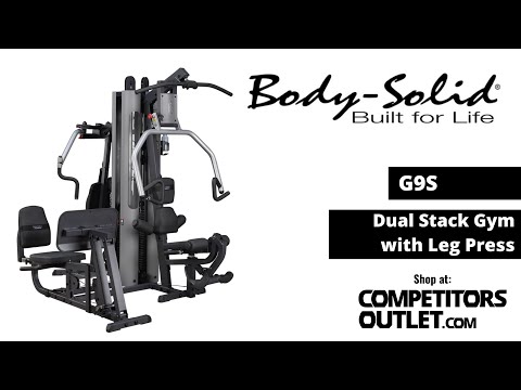 Body-Solid G9S Dual Stack Gym with Leg Press