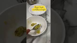 Home remedy for toddlers to get rid off cold and cough.    #coldcough #coldcoughremedy #toddlerfood