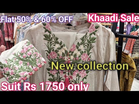 khaadi Sale 60% off part 1 || khaadi sale today