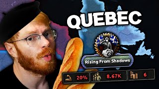 I Tried Playing Quebec in HOI4 Roleplay Multiplayer