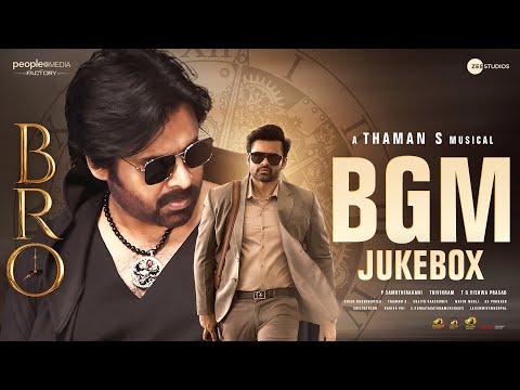 BRO Kannada Movie BGM Jukebox | Pawan Kalyan | Sai Sai Dharam Tej | Thaman | 2023 Kannada Hits