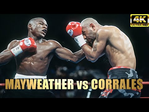 Floyd Mayweather vs Diego Corrales | IT'S TIME TO TAKE YOUR LESSON | KNOCKOUT FIGHT 4K Ultra HD