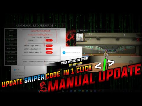 How To Use Manual Update | updates sniper code | ABNORMAL RED