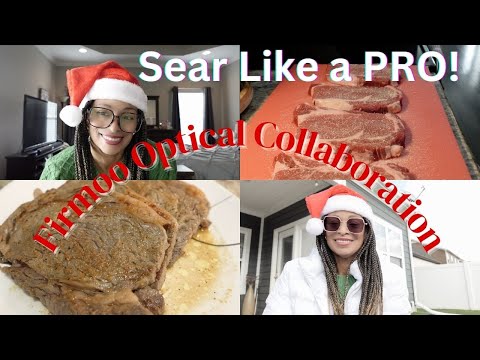 How to Make the Perfect Seared Ribeye Steak | @Firmoo Optical Black Friday, Cyber Monday Collab