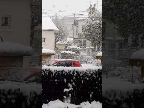 snowfall in paris#france#snowfall#neige#snow#winterseason#hiver#trending#viralshort