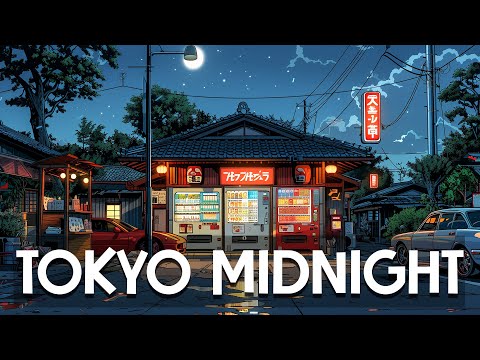 A Silent Night in Tokyo 🔥Tokyo Midnight 🌃 Lo fi Beats To Sleep, Relax  [lofi hiphop mix]