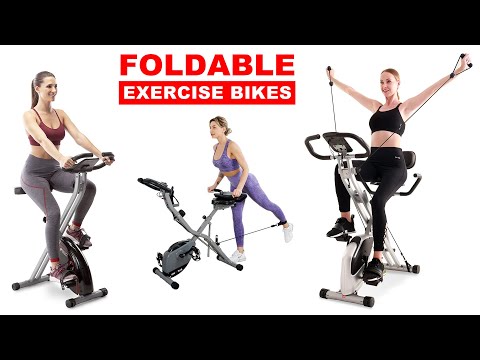 💪 Folding Exercise Bikes for Small Spaces 2022 | LANOS, ATIVAFIT, BARWING, CIRCUIT FITNESS, LEIKE X