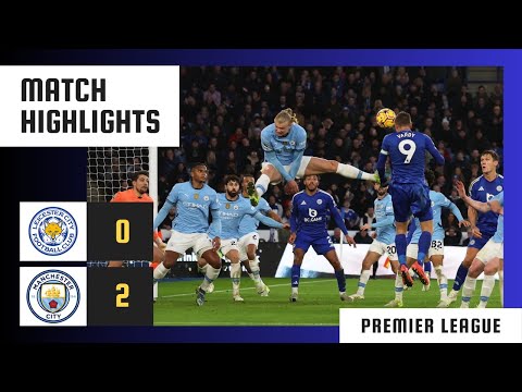 Leicester City - Manchester City | 0:2 | Highlights | Premier League 2024-25 | leicester manchester