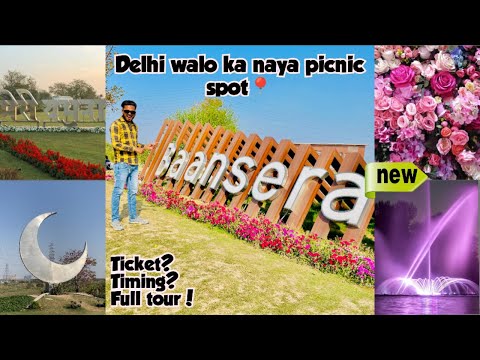 Baansera park delhi ticket + complete tour | baansera bamboo park | places to visit in delhi | Hindi