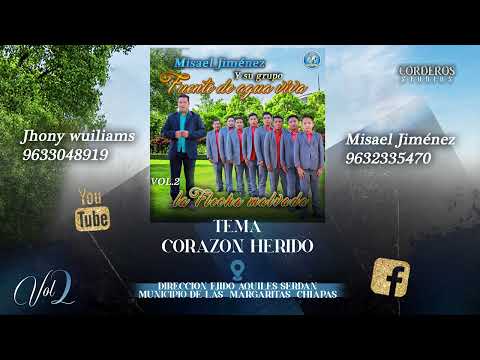 Corazón Herido Misael Jimenez y su Grupo Fuente de Agua Viva  música grupera