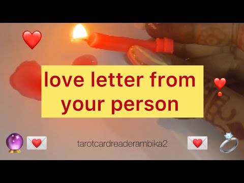 love letter from your person #tarot #tarotcards #love #loveletter #tarothindi #channelled #trending