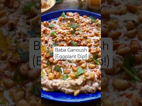 Baba Ganoush Recipe (Eggplant Dip!) #babaganoush #eggplantrecipe