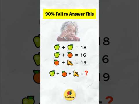 Math Puzzles Quiz | Can You Solve This? #mathspuzzle #mathquiz #shorts