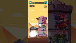 Max Level Hero Tower War All Levels New Update Android , ios Shorts # 26