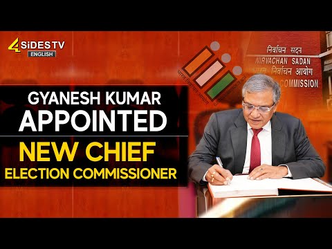 Gyanesh Kumar Appointed New Chief Election Commissioner | English News | 4Sides TV English