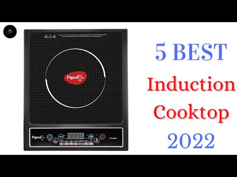 Best 5 Induction Cooktops 2022⚡Cooktops Digitally! 2000 W with Auto Shut Off and Overheat Protection