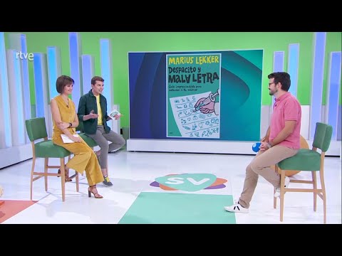 Marius Lekker en el programa Saber Vivir (RTVE)