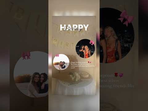 Happy birthday instagram story idea tutorial 🥳🩷#happybirthday #storyideas #tutorial #misti