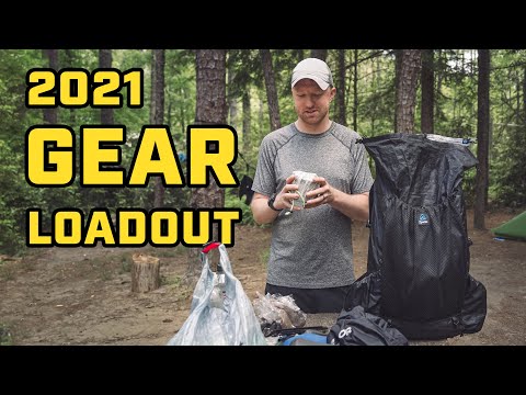 Full Comfort Backpacking Gear Loadout (for 6 days)