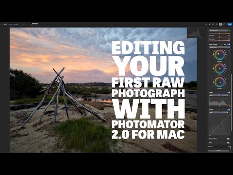 Editing Your First RAW photograph with Photomator 2.0 for Mac