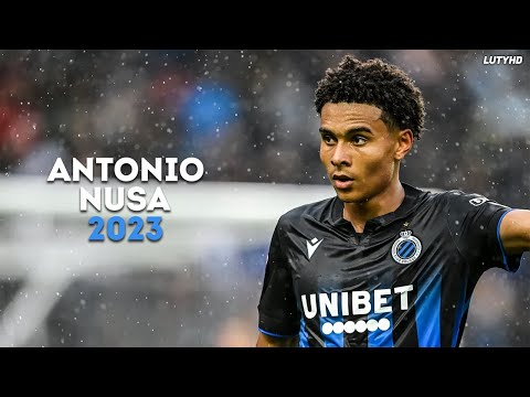 Antonio Nusa 2023 - Magic Skills, Goals & Assists | HD