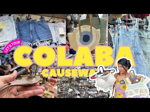 COLABA CAUSEWAY After Ages! Exploring Mumbai's ICONIC STREET MARKET