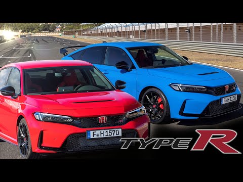 2023 Honda Civic Type R - Red vs Blue