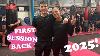 DKOTA'S FIRST SESSION OF 2025 | Thai Boxing training at my mums gym, Northern Spirit!