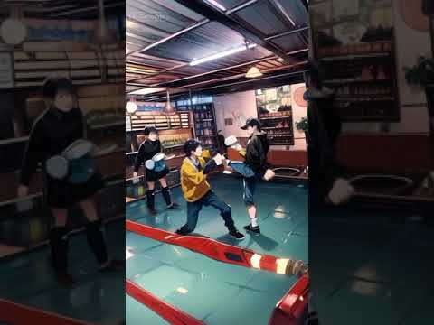 Anime heroes learn to fight #martialarts #combatsports #muaythai #kickboxing