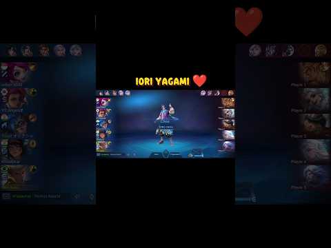 Iori Yagami❤ #mobilelegends #Iorichou #shorts