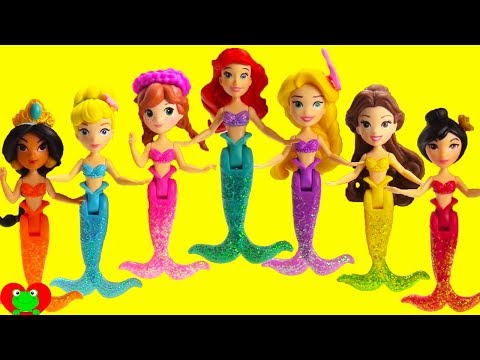 Transforming Princess Mermaids