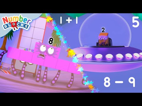 🌌 Epic Space Maths Adventures: Out of This World! 🛸| Back to school Counting Fun! | Numberblocks