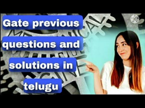 Gate previous bits solutions in telugu  use earphones for best experience