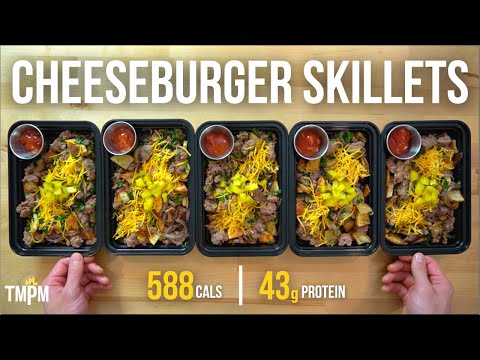 Meal Prep These Cheeseburger Skillets in Only 40 Minutes