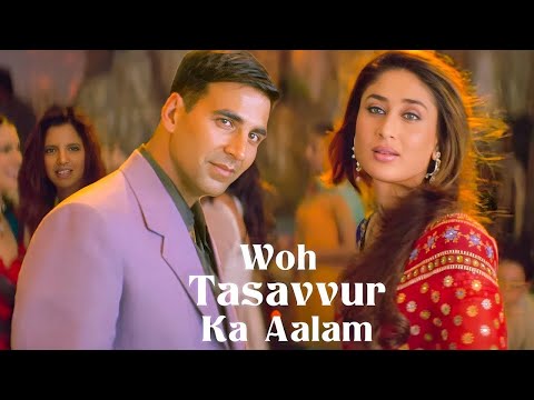 Woh Tassavur Ka Aalam | Woh Pyaar Pyaar Pyaar | Akshay, Kareena | Udit & Alka | Aitraaz | Hindi Song