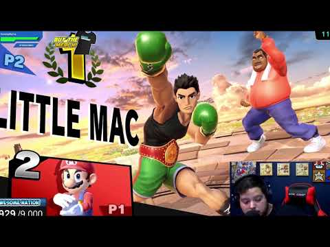 Destroying a Smash Bros streamer as Little Mac!