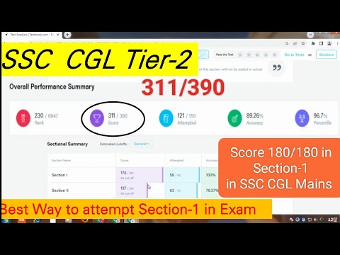 Testbook Mock-6 SSC CGL Tier-2|| Section-1 ||#ssccgl #ssc #cgl #chsl  #ssccgl2023