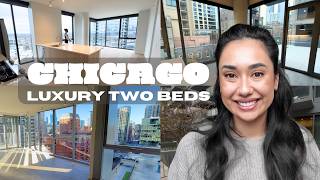 CHICAGO APT HUNTING | River North Lux Two Beds