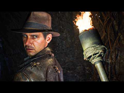 Indiana Jones and the Great Circle - Opening Scene & Raiders Intro Gameplay (4K)