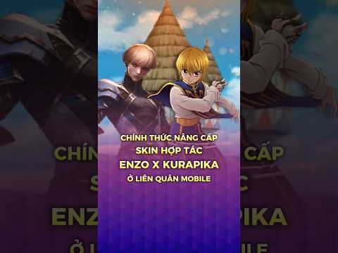 Nâng cấp tối ưu Skin Enzo Kurapika hợp tác Hunter X Hunter Liên Quân Mobile #shorts #liênquânmobile