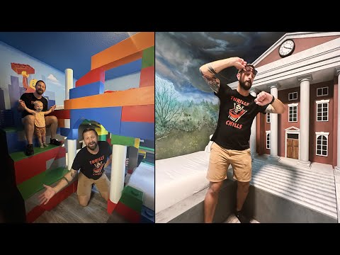 Touring Great Escape Vacation Home Near Disney World! LEGO, Wizards & Haunted Mansion Theater!