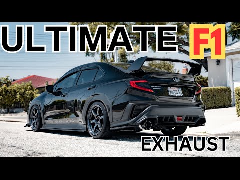 NEW AIR SUSPENSION & F1 Single Exit Exhaust system!   | Vlog 8