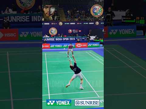 Kiran George's Diving Defence against Alex Lanier 😱💥🔥#badminton #alexlanier #kirangeorge