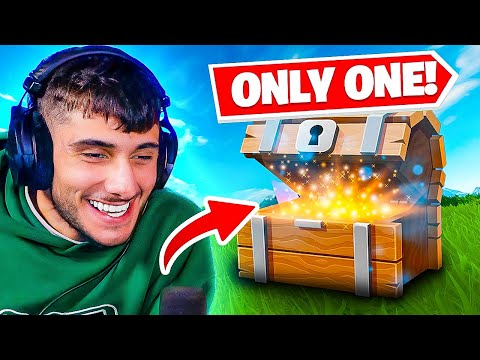 The OG FORTNITE ONE CHEST Challenge!