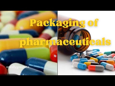 #pharmaceutical #packaging|| pharmaceuticals packaging class తెలుగు లో