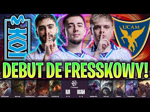 EL ESPERADO DEBUT DE FRESSKOWY CON KOI!😱 - KOI vs UCAM RESUMEN SUPERLIGA DOMINO'S INVIERNO 2025 LVP