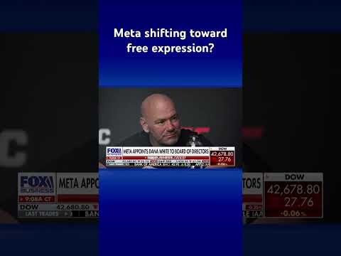 Meta makes shocking move and appoints Dana White to board of directors #shorts